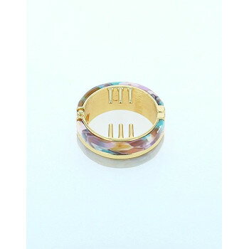 フラワーリング テールクラッチ バイカラー HTC0033-WH(ホワイト)