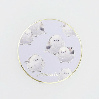 フラワーリング コンパクトミラー シマエナガ GMR0205-D