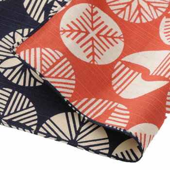 山田繊維 むす美 風呂敷 100 伊砂文様 両面 松 テツ/アカ PP袋入れ 20478-307