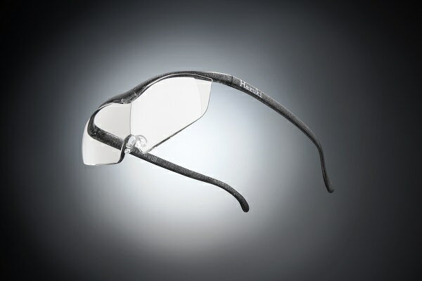 ハズキルーペ ラージ クリアレンズ ブラックグレー
