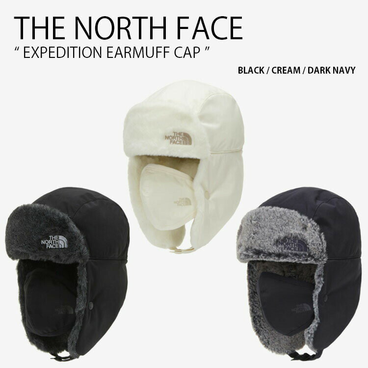 THE NORTH FACE ノースフェイス バラクラバ EXPEDITION EARMUFF CAP エクスペディション イヤーマフ キャップ 帽子 耳あて イヤーマフラー パディング マスク ブラック アイボリー ネイビー メンズ レディース 男性用 女性用 男女共用 NE3CN63A/B/C【中古】未使用品