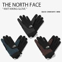 THE NORTH FACE ノースフェイス 手袋 KNIT HIKING GLOVE ニット ハイキング グローブ てぶくろ 手ぶくろ ロゴ カジュアル スト...