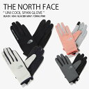 THE NORTH FACE ノースフェイス 手袋 UNI COOL SPAN GLOVE ユニ クール スパン グローブ てぶくろ 手ぶくろ ロゴ カジュアル ストリート ブラック グレー ホワイト ピンク メンズ レディース 男性用 女性用 男女共用 NJ3GP01A/B/C/D【中古】未使用品