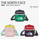 THE NORTH FACE ノースフェイス キッズ クロスバッグ KIDS CROSS BAG M ミニバッグ ミニポーチ ショルダーバッグ 肩掛け バッグ ポシェット カジュアル アウトドア ネイビー ピンク キッズ用 子供用 NN2PN03【中古】未使用品