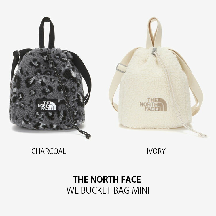 THE NORTH FACE ノースフェイス ショルダーバッグ WL BUCKET BAG MINI ホワイトレーベル バケット バッグ ミニ トートバッグ 巾着バッグ ボア フリース ブラック グレー ホワイト ベージュ WHITELABEL メンズ レディース 男性用 女性用 男女共用 NN2PN51M/N【中古】未使用品