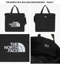 THE NORTH FACE ノースフェイス トートバッグ BIG LOGO SHOULDER BAG ビッグ ロゴ ショルダーバッグ クロスバッグ トート バッグ ブラック ロゴ ストリート カジュアル メンズ レディース NN2PN61J【中古】未使用品 3