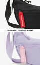 THE NORTH FACE ノースフェイス キッズ ウエストポーチ KIDS ROUND CROSS BAG ボディバッグ ウエストバッグ BLACK LILAC ショルダーバッグ ヒップサック バッグ ポーチ ロゴ カジュアル ストリート 子供用 NN2PP03T/R【中古】未使用品 3