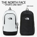 楽天larmoire -Interior and Goods-THE NORTH FACE ノースフェイス ボディバッグ SPORTS ONE WAY BAG ショルダーバッグ BLACK WHITE ワンウェイバッグ バッグ ポーチ ロゴ カジュアル ストリート ブラック ホワイト NN2PP06A/C【中古】未使用品