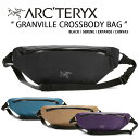 ARC'TERYX アークテリクス ショルダーバッグ ウエストバッグ GRANVILLE CROSSBODY BAG 3L ヒップバッグ ボディバッグ クロスバ...