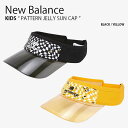 New Balance j[oX LbY ToCU[ PATTERN JELLY SUN CAP p^[ WF[ TLbv Xq JWA Xg[g AEghA X|[c O ubN CG[ `FbN qp j̎q ̎q NK8BDS305UyÁzgpi