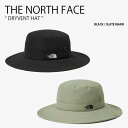 THE NORTH FACE ノースフェイス バケットハット DRYVENT HAT ドライベント バケット ハット 帽子 バケハ サファリハット 防水 ロゴ カジュアル ストリート ブラック カーキ メンズ レディース 男性用 女性用 男女共用 NE3HP14A/B【中古】未使用品