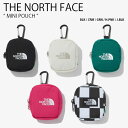 THE NORTH FACE ノースフェイス ミニポーチ MINI POUCH ミニ ポーチ 小物入れ イヤホンケース カラビナ付き チェック柄 ブラック アイ...