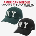 AMERICAN NEEDLE アメリカンニードル キャップ NY BLACK YKEES NL GREEN BLACK ブラックヤンキース ニグロリーグ ソフ...