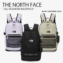 THE NORTH FACE ノースフェイス リュック ALL ROUNDER BACKPACK オール ラウンダー バックパック バッグ リュックサック デイパック A4収納 ポーチ付き 通勤 通学 WHITELABEL ブラック ベージュ パープル メンズ レディース 男性用 女性用 NM2DQ05J/K/L【中古】未使用品