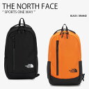 楽天larmoire -Interior and Goods-THE NORTH FACE ノースフェイス ボディバッグ SPORTS ONE WAY スポーツ ワンウェイ ショルダーバッグ クロスバッグ 肩掛け バッグ ロゴ カジュアル ストリート ブラック オレンジ メンズ レディース 男性用 女性用 男女共用 NN2PQ09A/B【中古】未使用品