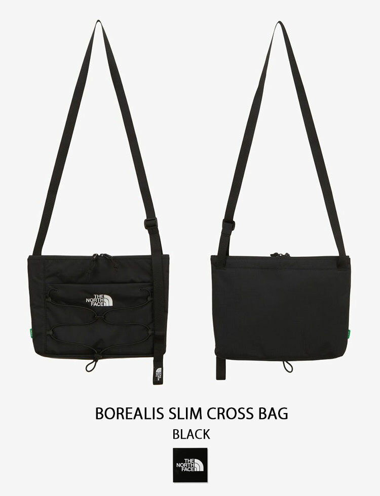 THE NORTH FACE ノースフェイス クロスバッグ サコッシュ BOREALIS SLIM CROSS BAG ボレアリス スリムクロスバッグ BLACK WHITE GRAY LILAC バッグ ミニバッグ ミニポーチ ポーチ ミニバッグ NN2PR02A/B/C/D【中古】未使用品 3