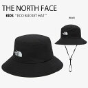 THE NORTH FACE ノースフェイス キッズ ハット バケハ 帽子 KIDS EC BUCKET HAT PRT エコ バケットハット サファリハット ...