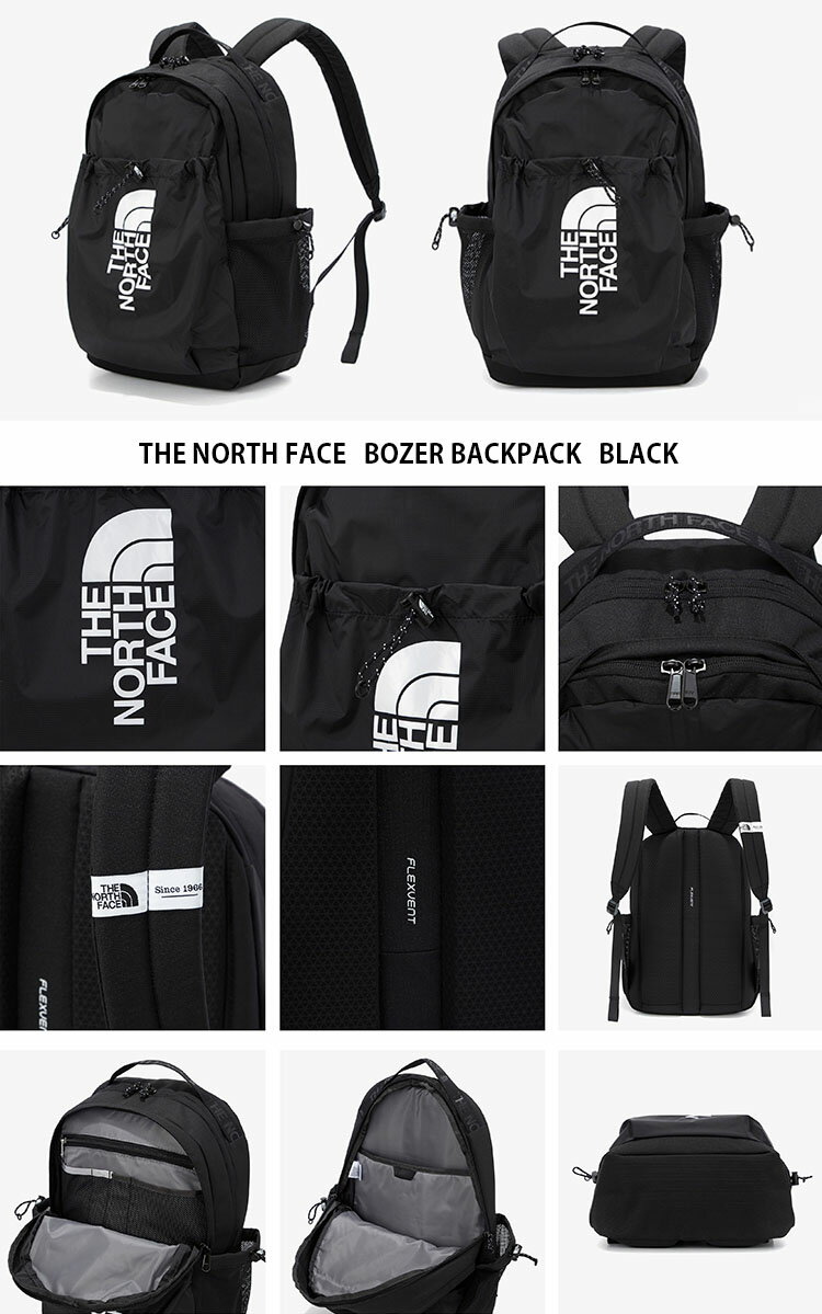 THE NORTH FACE ノースフェイス バックパック BOZER BACKPACK バッグ デイパック リュック PC収納 ボザー ビックロゴ 通学 通勤 メンズ レディース 男女共用 男性用 女性用 NM2DM71A【中古】未使用品