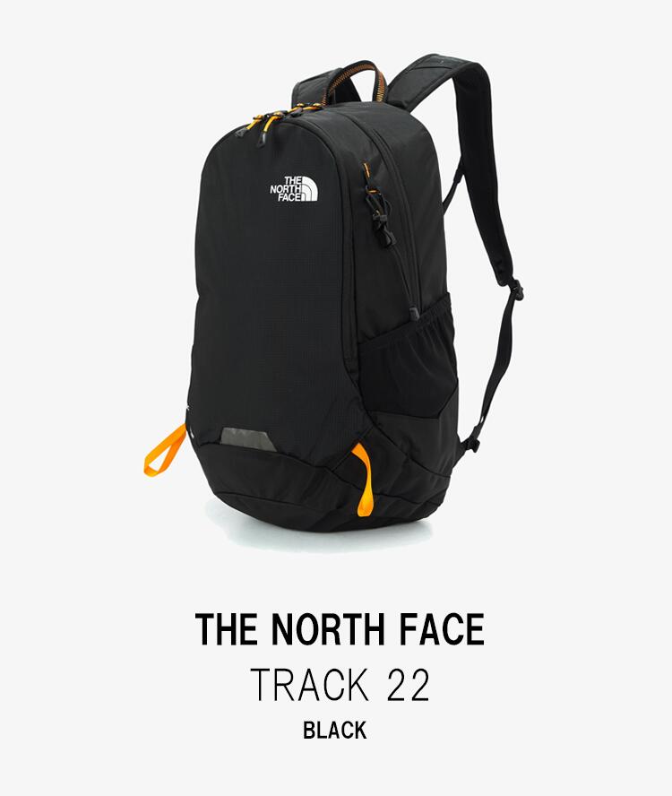 THE NORTH FACE ノースフェイス リュック TRACK 22 トラック 22L 22リットル 大容量 バッグパック バッグ BAG BACKPACK ブラック 通学 通勤 メンズ レディース ユニセックス 男性用 女性用 NM2SM58A【中古】未使用品