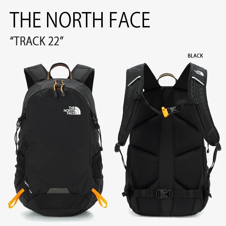 THE NORTH FACE ノースフェイス リュック TRACK 22 トラック 22L 22リットル 大容量 バッグパック バッグ BAG BACKPACK ブラック 通学 通勤 メンズ レディース ユニセックス 男性用 女性用 NM2SM58A【中古】未使用品