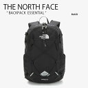 THE NORTH FACE ノースフェイス リュック ESSENTIAL エッセンシャル バッグパック バッグ ブラック 通勤 通学 レインカバー メッシュ 軽量 軽い NM2SM65A【中古】未使用品(4)