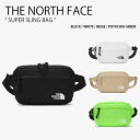 THE NORTH FACE ノースフェイス ボディバッグ SUPER SLING BAG スーパー スリング バッグ ショルダーバッグ クロスバッグ 肩掛け 斜め掛け ロゴ WHITELABEL メンズ レディース ユニセックス NN2PN07J/K/L/M【中古】未使用品