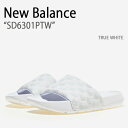 New Balance ニューバランス サンダル 6301 TRUE WHITE メンズ レディース 男性用 女性用 SD6301PTW【中古】未使用品