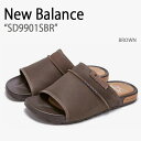 New Balance ニューバランス サンダル 9901 BROWN メンズ レディース 男性用 女性用 SD9901SBR【中古】未使用品