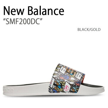 New Balance ニューバランス サンダル 200 BLACK GOLD メンズ 男性用 SMF200DC【中古】未使用品