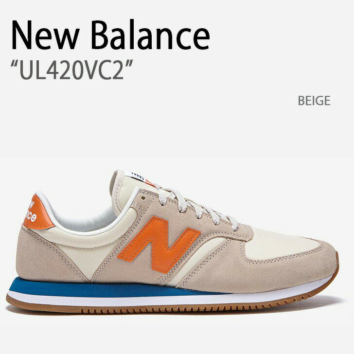 New Balance ニューバランス スニーカー 420 BEIGE メンズ レディース 男性用 女性用 UL420VC2【中古】未使用品