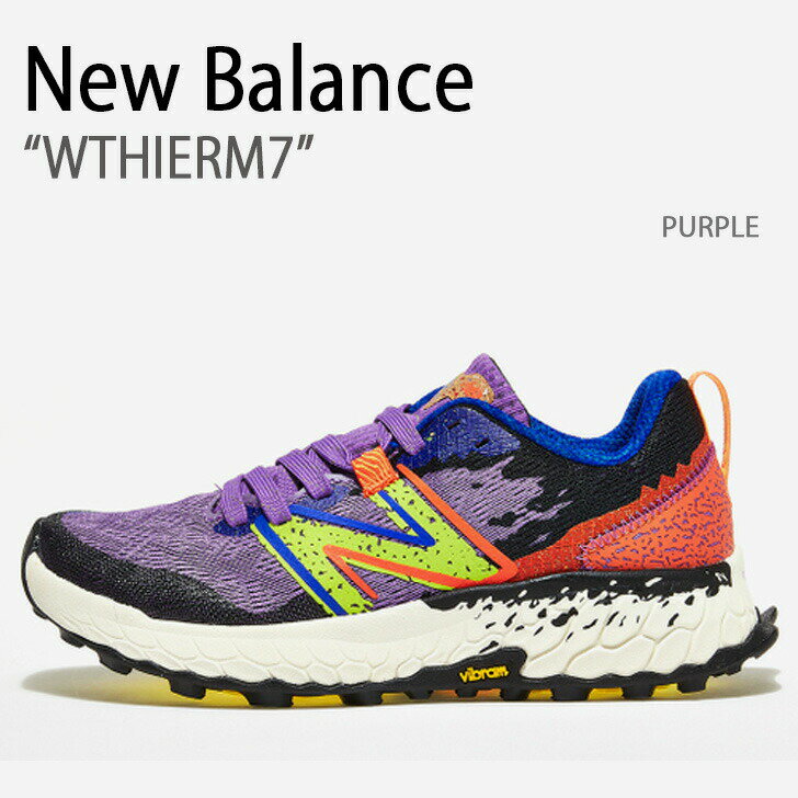 New Balance ニューバランス スニーカー Fresh Foam Hierro V7 PURPLE レディース 女性用 WTHIERM7【中古】未使用品
