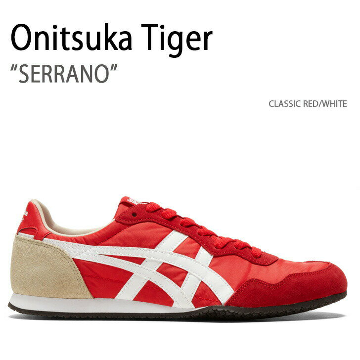 Onitsuka Tiger IjcJ^CK[ Xj[J[ SERRANO CLASSIC RED WHITE fB[X p 1183B400.601 yÁzgpi