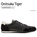 Onitsuka Tiger オニツカタイガー スニーカー SERRANO CL BLACK メンズ レディース 男性用 女性用 1183B886.001 【中古】未使用品