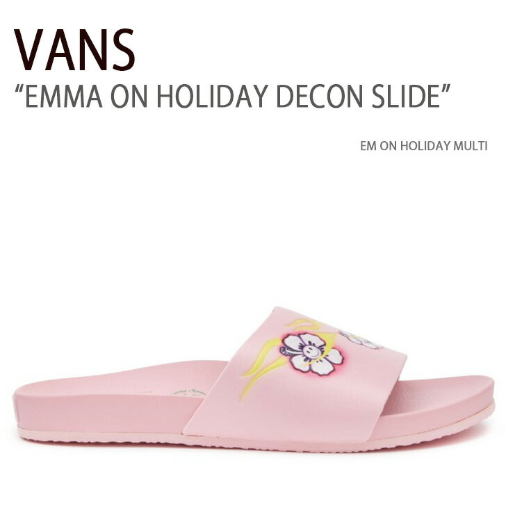 VANS バンズ シャワーサンダル EMMA ON HOLIDAY DECON SLIDE EM ON HOLIDAY MULTI スライドサンダル ヴ..