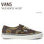 VANS バンズ スニーカー AUTHENTIC 44 DX GRANNY CHECK CHOCOLATE オーセンティック ヴァンズ シューズ..