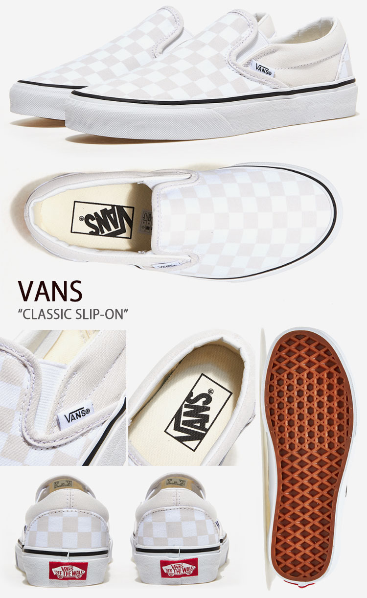 VANS バンズ スニーカー CLASSIC SLIP-ON VN0A5JMHCOI クラシック スリッポン CHECKERBOARD CLOUD チェッカーボードクラウド メンズ レディース 男性用 女性用 男女兼用【中古】未使用品