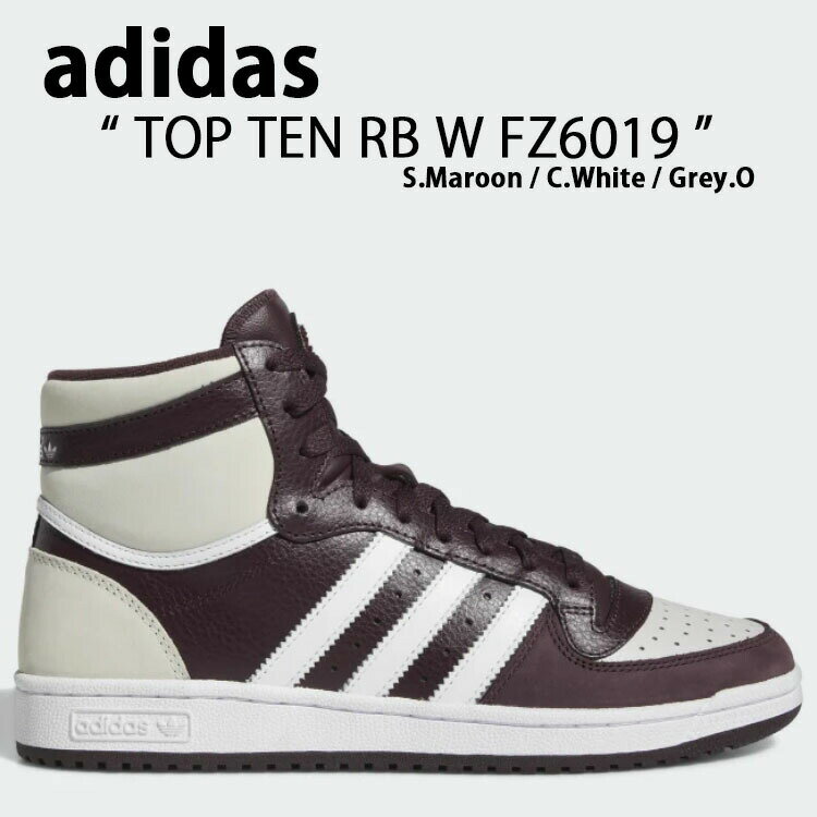 adidas Originals AfB_X IWiX Xj[J[ FZ6019 TOP TEN RB gbve RB Maroon White Grey }[ zCg O[ fB[X pyÁzgpi