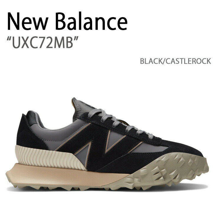 New Balance ニューバランス スニーカー UXC72MB NEWBALANCE UXC72 BLACK CASTLEROCK ブラック キャッスルロック シューズ メンズ レディース【中古】未使用品