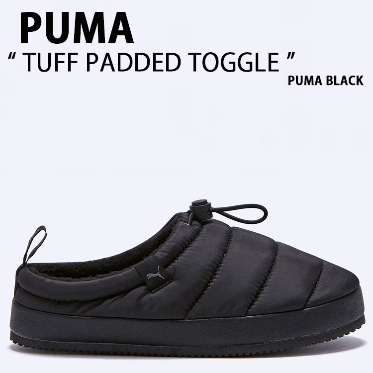 PUMA v[} ~[ TUFF PADDED TOGGLE BLACK 39283201 ^t pfbg gO Xb| V[Y T_ Xbp 㗚 O Зp wZp Y fB[X jp pyÁzgpi