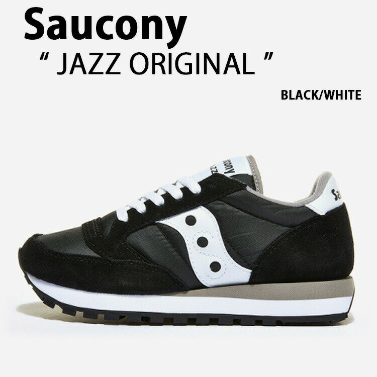 Saucony サッカニー スニーカー JAZZ ORIGINAL S2044-449 BLACK シューズ ジャズオリジナル 本革 レザー メンズ レディース 男性用 女性用【中古】未使用品