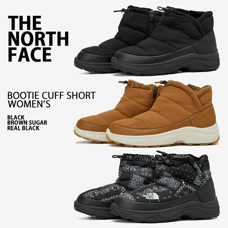 THE NORTH FACE m[XtFCX fB[X V[gu[c W BOOTIE CUFF SHORT Jtu[c _Eu[c u[c u[eB yCY[ o_i BLACK BROWN REAL BLACK O h NS99N54A/B/CyÁzgpi