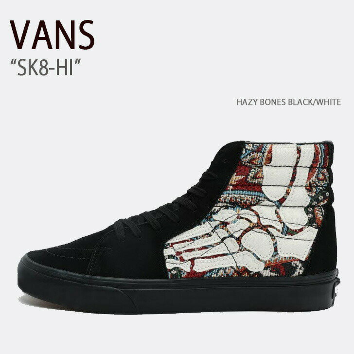 VANS oY Xj[J[ SK8-HI HAZY BONES BLACK WHITE VN0A5JMJBZW XP[gnC Y jpyÁzgpi