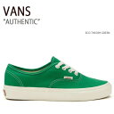 VANS バンズ スニーカー AUTHENTIC ECO THEORY GREEN VN0A5JMPGRN オーセンティック メンズ レディース 男性用 女性用 男女兼用未使用品