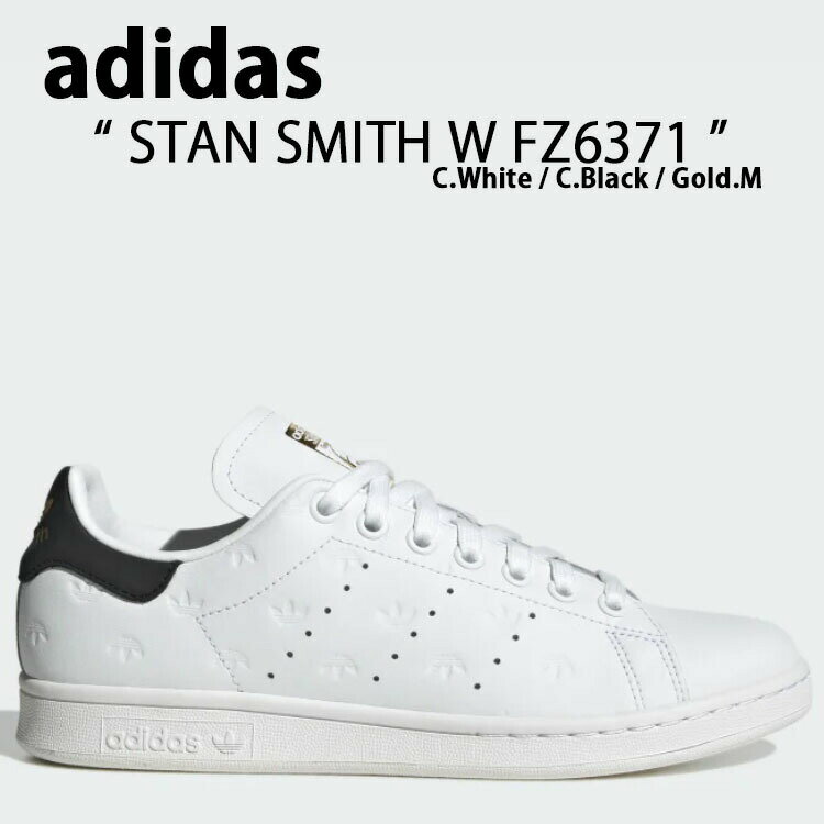 adidas Originals AfB_X IWiX Xj[J[ STANSMITH W FZ6371 LpX00S White Black Gold zCg ubN S[h fB[X pyÁzgpi