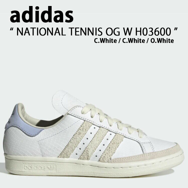 adidas Originals AfB_X IWiX Xj[J[ NATIONAL TENNIS OG W H03600 iVi ejX OG W White Off White zCg ItzCg fB[X pyÁzgpi