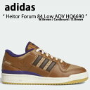 adidas Originals アディダス オリジナルス スニーカー HEITOR FORUM 84 LOW ADV HQ6690 ヘイター フォーラム 84 ロー Brown ブラウン メンズ レディース 男性用 女性用 男女兼用【中古】未使用品