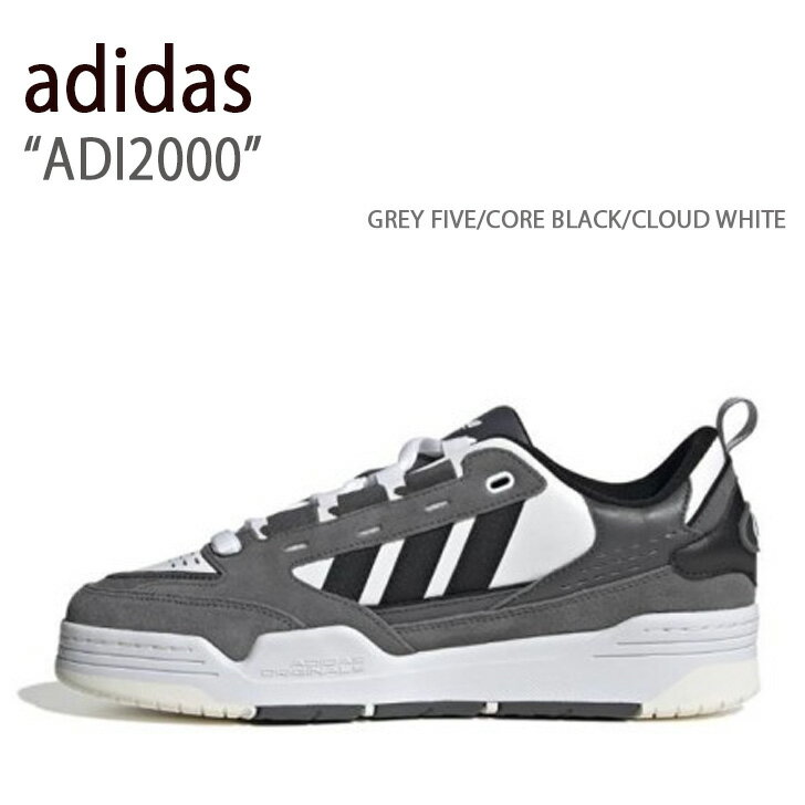 adidas Originals AfB_X IWiX Xj[J[ ADI2000 HQ6916 AfB2000 GREY FIVE CORE BLACK CLOUD WHITE O[ ubN zCg Y fB[X jp p jpyÁzgpi