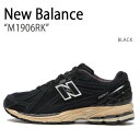 New Balance ニューバランス スニーカー M1906RK NEWBALANCE BLACK ブラック シューズ メンズ 男性用【中古】未使用品