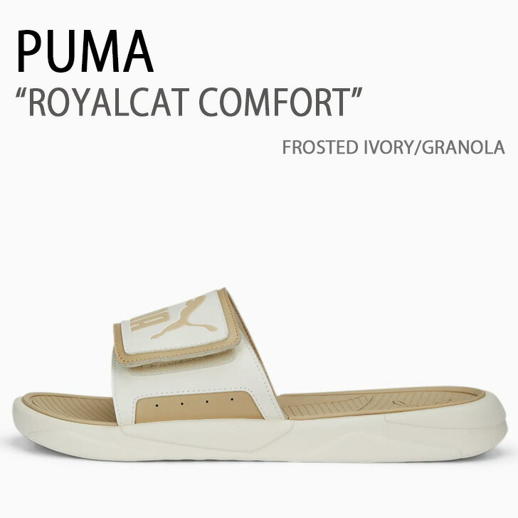 PUMA v[} T_ PUMA ROYALCAT COMFORT FROSTED IVORY GRANOLA V[Y Y fB[X jp p 372280-23yÁzgpi