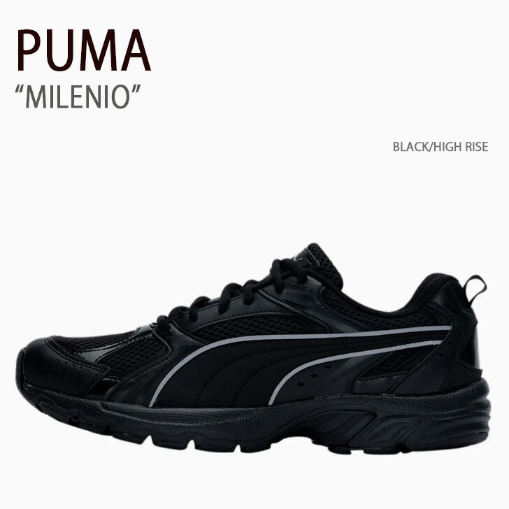 PUMA v[} Xj[J[ PUMA MILENIO BLACK HIGH RISE V[Y Y fB[X jp p 390002-03yÁzgpi